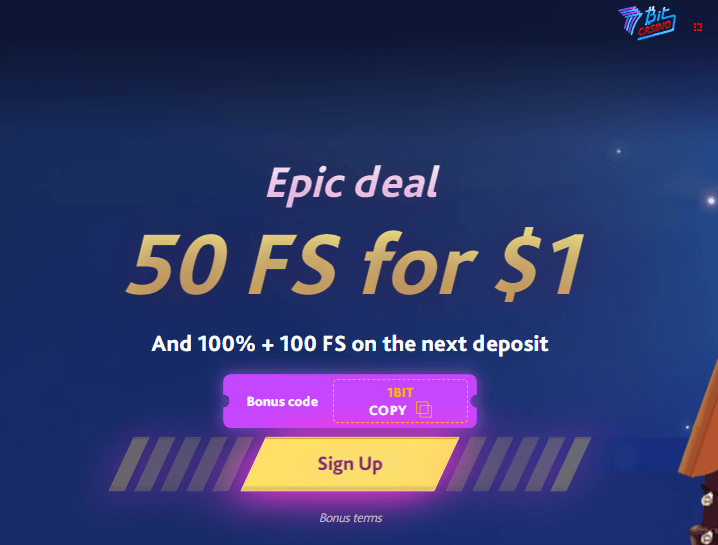 7Bit Bonus Code