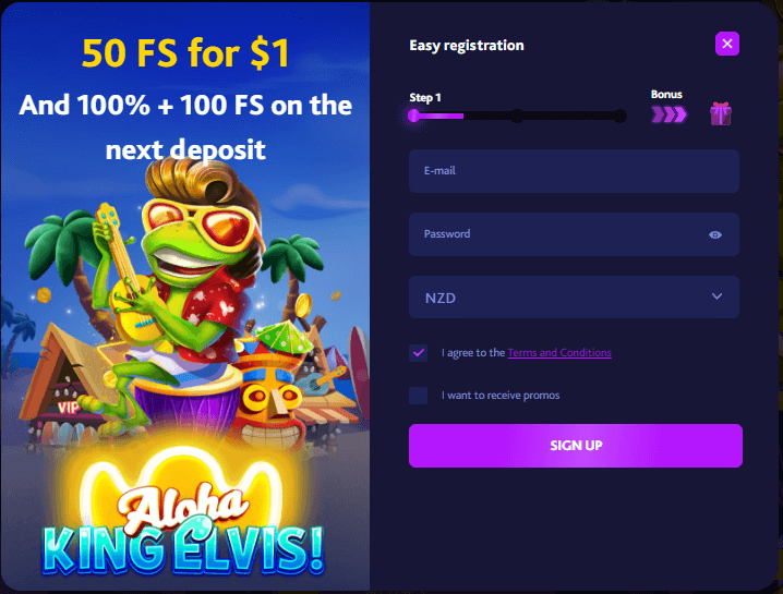 7Bit Registration