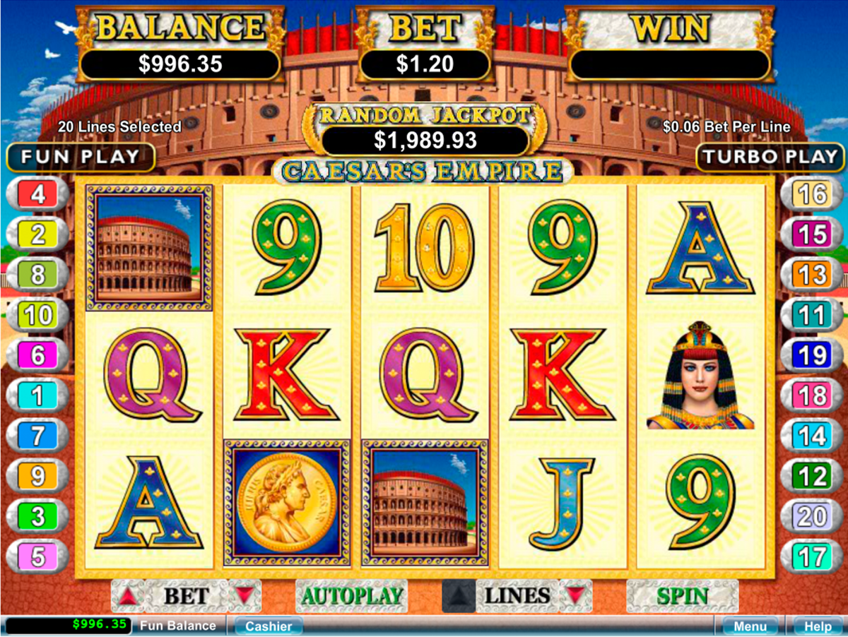 caesars empire rtg